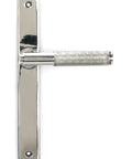 From The Anvil's Polished Marine SS (316) Brompton Slimline Lever Espag. Latch Set