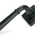From The Anvil's Matt Black Newbury Lever on Rose Set (Sprung)