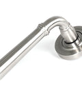 From The Anvil's Satin Marine SS (316) Newbury Lever on Rose Set (Sprung)