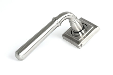 From The Anvil's Satin Marine SS (316) Newbury Lever on Rose Set (Sprung)