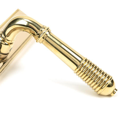 Reeded Slimline Lever Espag. Lock Set