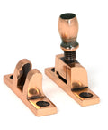 From The Anvil's Polished Bronze Mushroom Brighton Fastener
