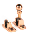 From The Anvil's Polished Bronze Mushroom Brighton Fastener
