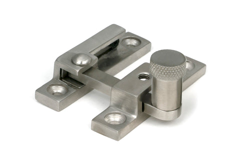 From The Anvil's Satin Marine SS (316) Brompton Quadrant Fastener - Narrow