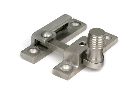 From The Anvil's Satin Marine SS (316) Beehive Quadrant Fastener - Narrow