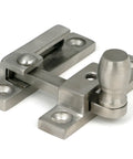 From The Anvil's Satin Marine SS (316) Mushroom Quadrant Fastener - Narrow