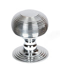 From The Anvil's Polished Chrome Beehive Centre Door Knob