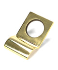 From The Anvil's Aged Brass Rim Cylinder Pull