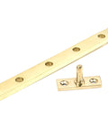 From The Anvil's Polished Brass Hinton Stay