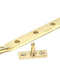 From The Anvil's Polished Brass Reeded Stay