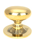 From The Anvil's Aged Brass Oval Cabinet Knob