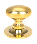 From The Anvil's Aged Brass Oval Cabinet Knob