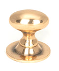 From The Anvil's Polished Bronze Oval Cabinet Knob