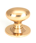 From The Anvil's Polished Bronze Oval Cabinet Knob