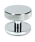 From The Anvil's Polished Chrome Brompton Centre Door Knob