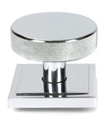 From The Anvil's Polished Chrome Brompton Centre Door Knob