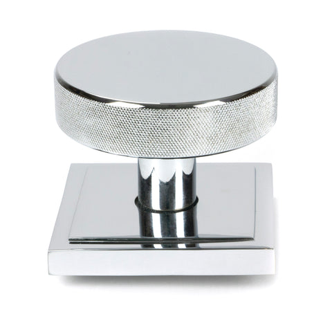 From The Anvil's Polished Chrome Brompton Centre Door Knob