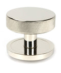 From The Anvil's Polished Nickel Brompton Centre Door Knob