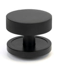 From The Anvil's Matt Black Brompton Centre Door Knob