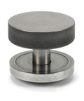From The Anvil's Pewter Patina Brompton Centre Door Knob