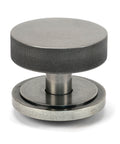 From The Anvil's Pewter Patina Brompton Centre Door Knob