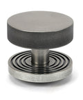 From The Anvil's Pewter Patina Brompton Centre Door Knob