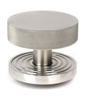 From The Anvil's Satin Marine SS (316) Brompton Centre Door Knob