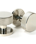 From The Anvil's Polished Nickel Brompton Mortice/Rim Knob Set