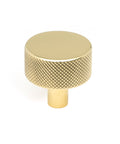 From The Anvil's Polished Brass 32mm Brompton Cabinet Knob