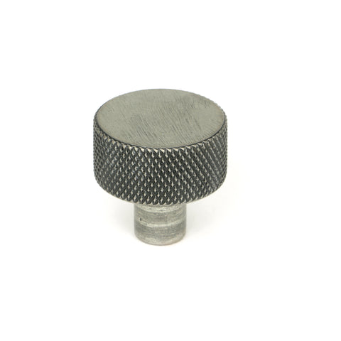 From The Anvil's Pewter Patina 25mm Brompton Cabinet Knob