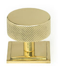 From The Anvil's Polished Brass 38mm Brompton Cabinet Knob