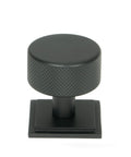 From The Anvil's Matt Black 32mm Brompton Cabinet Knob