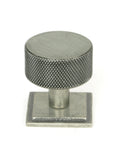 From The Anvil's Pewter Patina 32mm Brompton Cabinet Knob