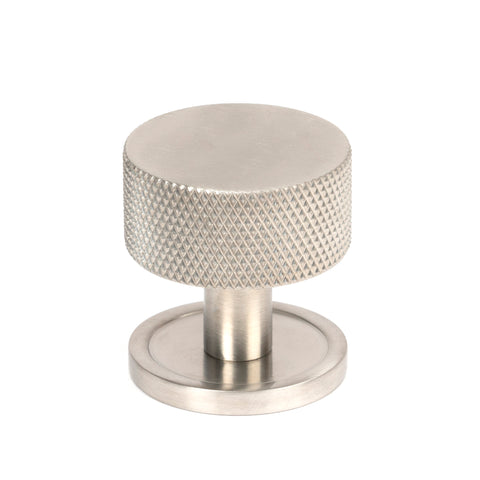 From The Anvil's Satin Marine SS (316) 32mm Brompton Cabinet Knob
