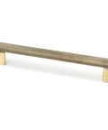 From The Anvil's Aged Brass Full Brompton Pull Handle
