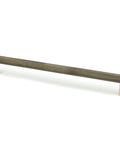 From The Anvil's Aged Brass Full Brompton Pull Handle