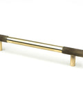 From The Anvil's Aged Brass Half Brompton Pull Handle