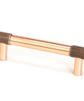 From The Anvil's Polished Bronze Half Brompton Pull Handle