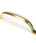 From The Anvil's Aged Brass Slim Sash Pull