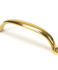 From The Anvil's Polished Brass Slim Sash Pull
