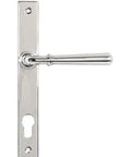 From The Anvil's Polished Marine SS (316) Newbury Slimline Lever Espag. Lock Set