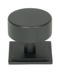 From The Anvil's Matt Black 38mm Brompton Cabinet Knob