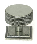 From The Anvil's Pewter Patina 38mm Brompton Cabinet Knob