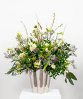 From The Anvil's Smooth Nickel Flora Pot