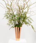 From The Anvil's Smooth Copper Flora Vase