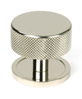 From The Anvil's Polished Nickel 38mm Brompton Cabinet Knob