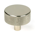 From The Anvil's Polished Nickel 38mm Brompton Cabinet Knob
