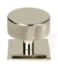 From The Anvil's Polished Nickel 38mm Brompton Cabinet Knob