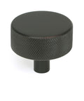 From The Anvil's Aged Bronze 38mm Brompton Cabinet Knob