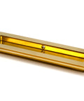 From The Anvil's Polished Brass Art Deco Rectangular Pull